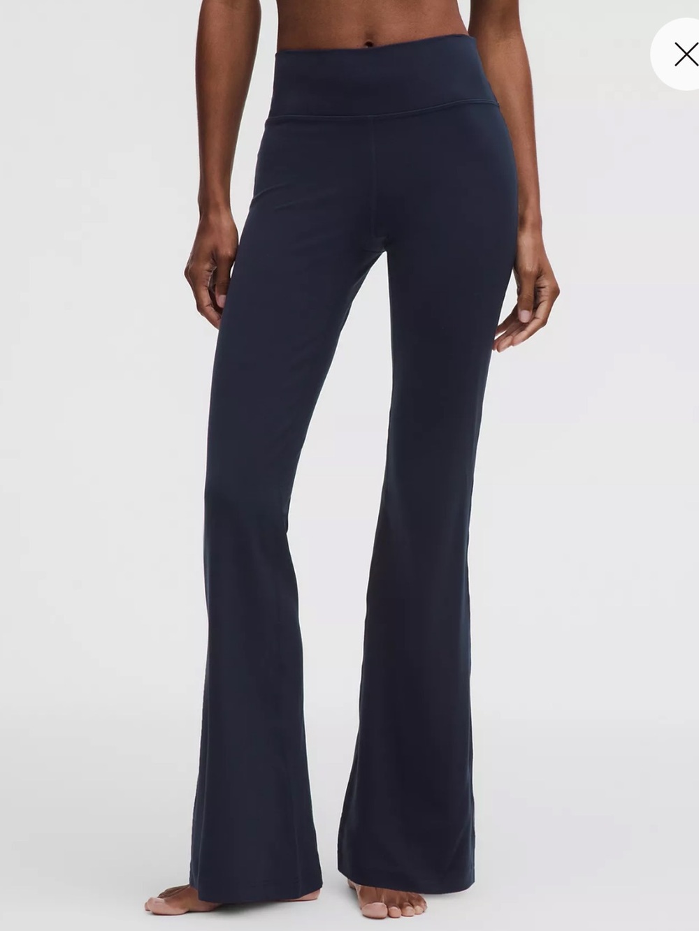 lululemon Groove High Rise Flared Pant True Navy Size 4